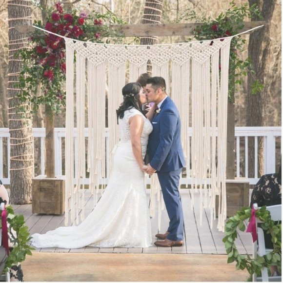 Macrame Wall Art Hanging Boho Decor LARGE Ivory - Picture 3 of 9